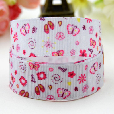 7/8'' 22 mm, 1" 25 mm, 1-1/2" 38 mm, 3" 75 mm Dekoracija za zabavu s otisnutim likom iz leptira Grosgrain vrpce 10 jardi