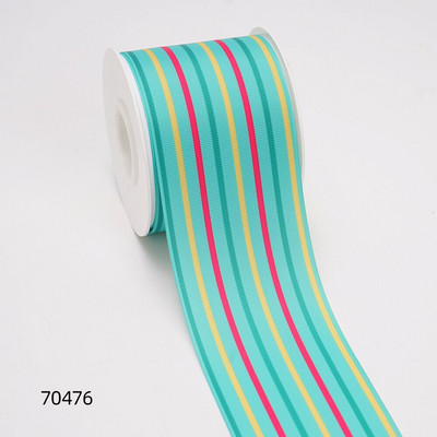 Χριστουγεννιάτικες κορδέλες Grosgrain/Σατέν Κορδέλα με στάμπα για χειροτεχνίες Διακόσμηση Φιόγκος 10 Yards 70476