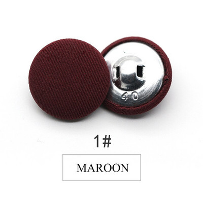 10 tk/partii Õmblemine Metallist Manualidades Nööbid Ise isetegemise tarvikud Alumiiniumist riietusnupp Dekoratiivsed värvilised riidest nööbid