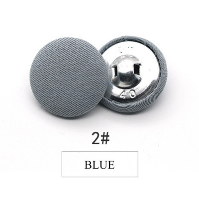 10 tk/partii Õmblemine Metallist Manualidades Nööbid Ise isetegemise tarvikud Alumiiniumist riietusnupp Dekoratiivsed värvilised riidest nööbid