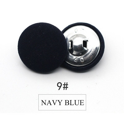 10 tk/partii Õmblemine Metallist Manualidades Nööbid Ise isetegemise tarvikud Alumiiniumist riietusnupp Dekoratiivsed värvilised riidest nööbid