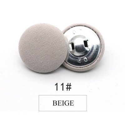 10 tk/partii Õmblemine Metallist Manualidades Nööbid Ise isetegemise tarvikud Alumiiniumist riietusnupp Dekoratiivsed värvilised riidest nööbid