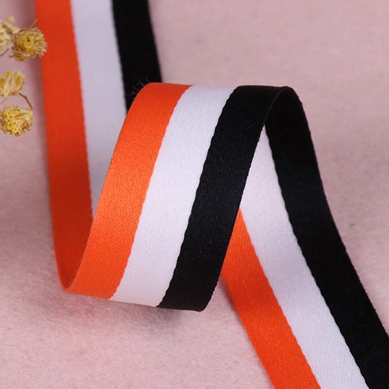 5-meetrine rihmapael žakaarpael Rihm Pitslint Kingituste pakkimine Kaunistus DIY medalid Rihm Triibuline grosgrain lint