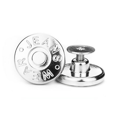 6 vnt džinsų sagų keitimo 17 mm be siuvimo metalinių sagų taisymo rinkinys be nagų nuimamų džinsų sagų pakeitimo derinys