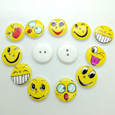 20/50/100Pcs Mixed Cartoon Animal Ξύλινα κουμπιά 2 τρύπες Scrapbooking Crafts DIY Αξεσουάρ παιδικών ενδυμάτων Διακόσμηση με κουμπιά ραπτικής