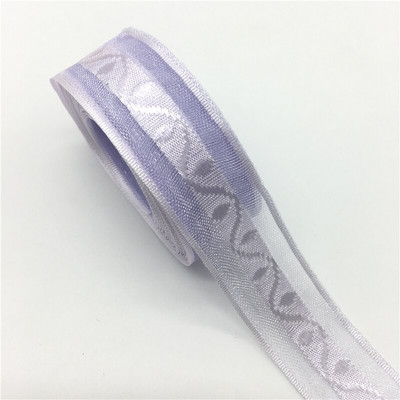 5 jardi/krunt 3/4" 20 mm organza lint vibu Juuksepeo pulmade jõulukaunistus DIY pitsist žakaarmadratsi käsitöö