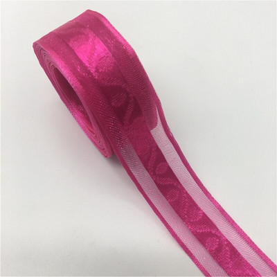 5 jardi/krunt 3/4" 20 mm organza lint vibu Juuksepeo pulmade jõulukaunistus DIY pitsist žakaarmadratsi käsitöö