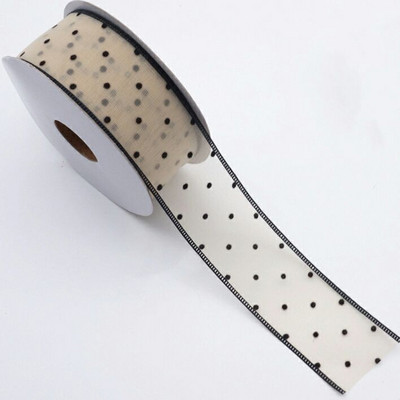 1-1/2 38mm πουά 10 y 20 γιάρδες διχτυωτό νήμα DIY χειροποίητα υλικά χειροτεχνία καπέλα μαλλιών φιόγκος γάζα διακόσμησης γάμου