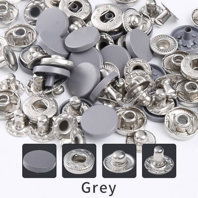 Νέα δερμάτινα κουμπώματα, 12,5 mm κουμπώματα βαρέως τύπου, 14 Χρώματα Δερμάτινα κουμπώματα για ρούχα, μπουφάν, τζιν, βραχιόλι