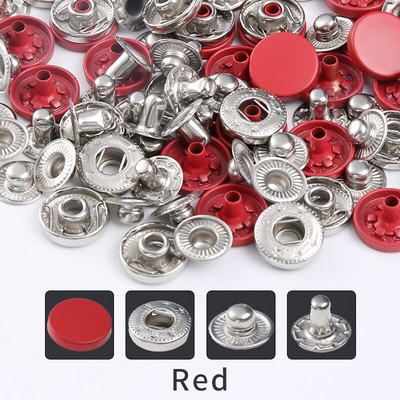 Νέα δερμάτινα κουμπώματα, 12,5 mm κουμπώματα βαρέως τύπου, 14 Χρώματα Δερμάτινα κουμπώματα για ρούχα, μπουφάν, τζιν, βραχιόλι