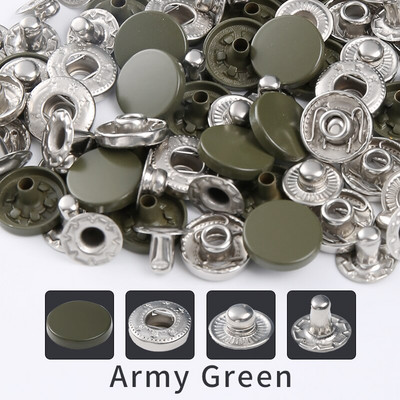 Νέα δερμάτινα κουμπώματα, 12,5 mm κουμπώματα βαρέως τύπου, 14 Χρώματα Δερμάτινα κουμπώματα για ρούχα, μπουφάν, τζιν, βραχιόλι