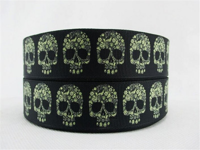 5 Yards 25mm αποκριάτικες κορδέλες Διακοσμήσεις για πάρτι Grosgrain DIY ραπτικές χειροτεχνίες για την κατασκευή φιόγκων μαλλιών,5Yc301