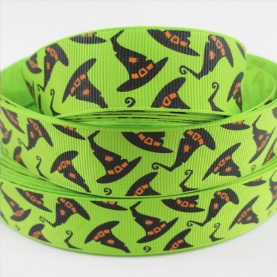 5 Yards 25mm αποκριάτικες κορδέλες Διακοσμήσεις για πάρτι Grosgrain DIY ραπτικές χειροτεχνίες για την κατασκευή φιόγκων μαλλιών,5Yc301