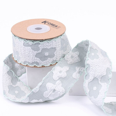 10Yards 25mm 38mm Double Flower Villus Ribbon 1008R01 DIY Make Bowknots Παιδικά Αξεσουάρ Μαλλιών Υλικό Χειροποίητα Carfts Δώρο