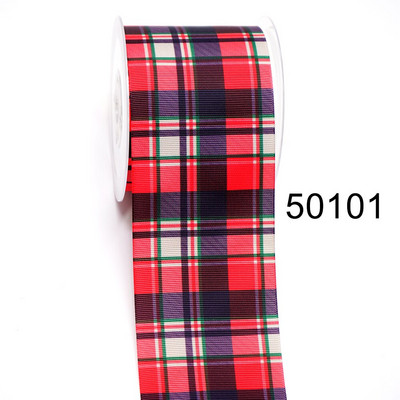 DIY Cartoon Stripe And Grids Printed Grosgrain Ribbon For Craft Supplies Αξεσουάρ ραπτικής 5 Yards. 45022