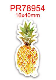 DIY Cartoon Fruit Printed Grosgrain κορδέλα για είδη χειροτεχνίας Αξεσουάρ ραπτικής 5 γιάρδες, φόρμα επίπεδης ρητίνης 10 τεμαχίων. 51589