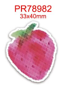 DIY Cartoon Fruit Printed Grosgrain κορδέλα για είδη χειροτεχνίας Αξεσουάρ ραπτικής 5 γιάρδες, φόρμα επίπεδης ρητίνης 10 τεμαχίων. 51589