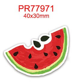 DIY Cartoon Fruit Printed Grosgrain κορδέλα για είδη χειροτεχνίας Αξεσουάρ ραπτικής 5 γιάρδες, φόρμα επίπεδης ρητίνης 10 τεμαχίων. 51589