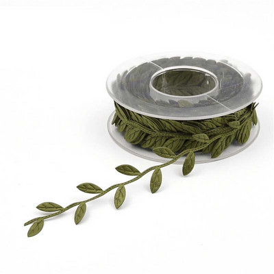 5m/15m Leaf Lace Κορδέλα Για Περιτύλιγμα Δώρο Κουτιά Φύλλα δέντρου Κορδέλες Συσκευασία DIY Πάρτυ Γάμος Χειροποίητα Διακοσμητικά Πλάτος 2,5cm C2456
