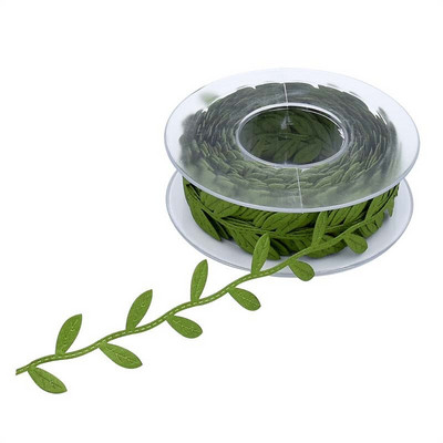 5m/15m Leaf Lace Κορδέλα Για Περιτύλιγμα Δώρο Κουτιά Φύλλα δέντρου Κορδέλες Συσκευασία DIY Πάρτυ Γάμος Χειροποίητα Διακοσμητικά Πλάτος 2,5cm C2456