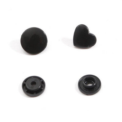 10/20 komplekti Südame-/tähekujuline T5 plastikust nööpkinnitus Vajutusnööbid beebiriiete jaoks Klambrid Nööbid Rõivaste tarvikud