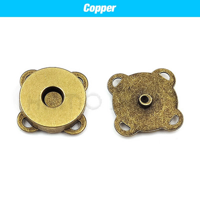 10 σετ/παρτίδα 10mm-18mm Μαγνητικά κουμπιά DIY Magnet Snaps Πορτοφόλι κούμπωμα Κλείσιμο Μεταλλικό Πορτοφόλι Κουμπί Τσάντα Αξεσουάρ Πόρπη χειροτεχνίας