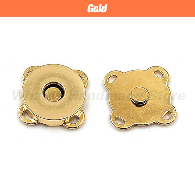 5 kompleta/lot Magnetna kopča Metalne kopče Gumbi DIY Šivanje Dodaci za odjeću Materijali Novčanik Zanatske torbe Kopča 10mm-18mm