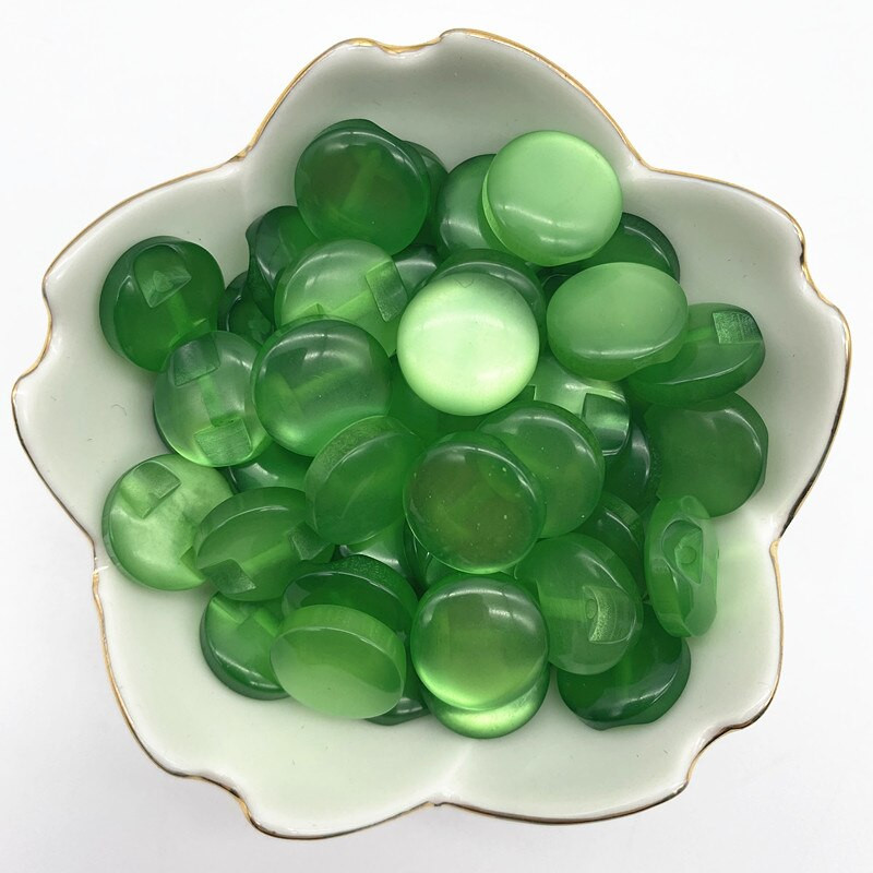 Nouă piatră de pisică de culoare 12,5 mm, rotundă, acrilic, cu nasturi înalți la gleznă, bluze, decorate manual, accesorii pentru artizanat