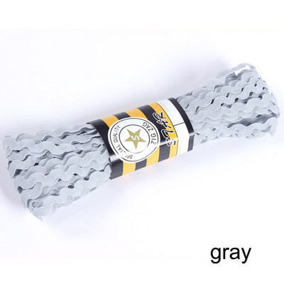 15-jardi mitmevärviline terüleenlint Ric Rac siksakiga pits, ääristatud lint lainepainutuslint õmblemiseks isetegemine käsitöö pulm dets.