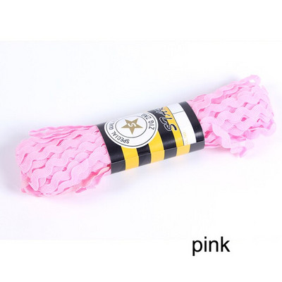 15-jardi mitmevärviline terüleenlint Ric Rac siksakiga pits, ääristatud lint lainepainutuslint õmblemiseks isetegemine käsitöö pulm dets.