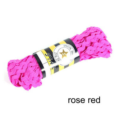 15-jardi mitmevärviline terüleenlint Ric Rac siksakiga pits, ääristatud lint lainepainutuslint õmblemiseks isetegemine käsitöö pulm dets.