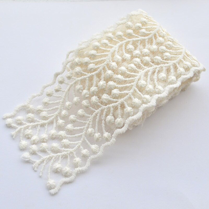 3 meetrit võrk tikandid lille pits trimmimine lint isetehtud vibu peakatted tarvikud õmblemine kaunistus kangas