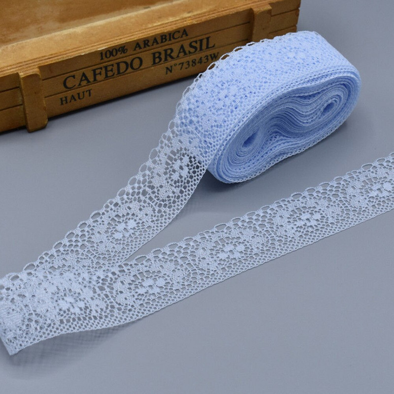 10 jardi 4 cm pitsist ääristusega lint Aafrika pitskangas, isetegemine, tikitud pulmadeks käsitöö rõivad õmblustarvikud võrgust pitslint