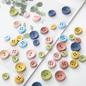 Buton rotund pentru copii, de 10 mm--25 mm, din lemn, lucrat manual, pentru decorarea nunții, accesorii de cusut