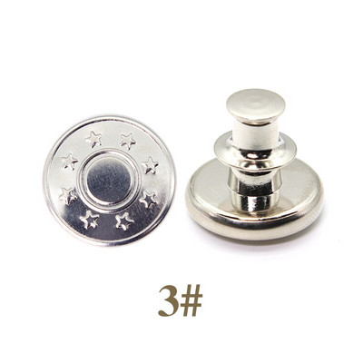 5 Σετ Αποσπώμενα μεταλλικά κουμπιά κουμπώματος για ρούχα τζιν με λεπτή μέση χωρίς ράψιμο Τέλεια εφαρμογή Προσαρμογή DIY γενικής πόρπης