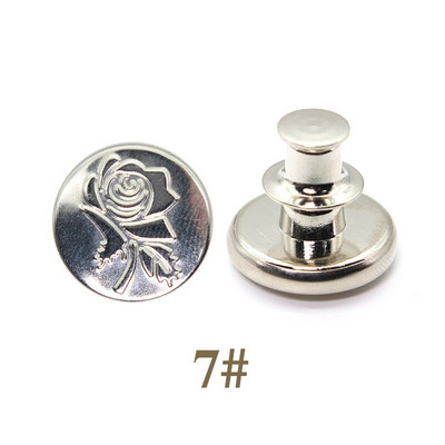 5 Σετ Αποσπώμενα μεταλλικά κουμπιά κουμπώματος για ρούχα τζιν με λεπτή μέση χωρίς ράψιμο Τέλεια εφαρμογή Προσαρμογή DIY γενικής πόρπης