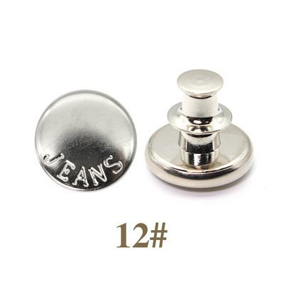 5 Σετ Αποσπώμενα μεταλλικά κουμπιά κουμπώματος για ρούχα τζιν με λεπτή μέση χωρίς ράψιμο Τέλεια εφαρμογή Προσαρμογή DIY γενικής πόρπης