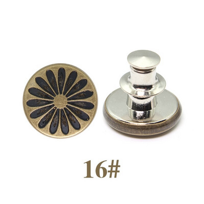 5 Σετ Αποσπώμενα μεταλλικά κουμπιά κουμπώματος για ρούχα τζιν με λεπτή μέση χωρίς ράψιμο Τέλεια εφαρμογή Προσαρμογή DIY γενικής πόρπης