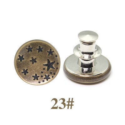 5 Σετ Αποσπώμενα μεταλλικά κουμπιά κουμπώματος για ρούχα τζιν με λεπτή μέση χωρίς ράψιμο Τέλεια εφαρμογή Προσαρμογή DIY γενικής πόρπης