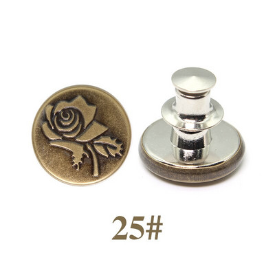 5 Σετ Αποσπώμενα μεταλλικά κουμπιά κουμπώματος για ρούχα τζιν με λεπτή μέση χωρίς ράψιμο Τέλεια εφαρμογή Προσαρμογή DIY γενικής πόρπης