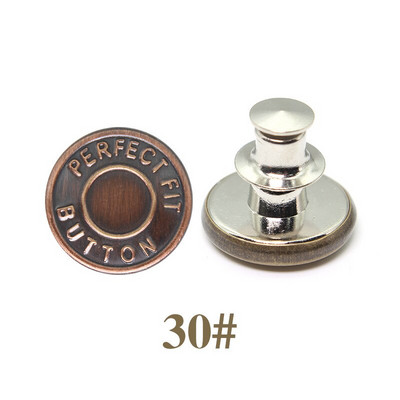 5 Σετ Αποσπώμενα μεταλλικά κουμπιά κουμπώματος για ρούχα τζιν με λεπτή μέση χωρίς ράψιμο Τέλεια εφαρμογή Προσαρμογή DIY γενικής πόρπης