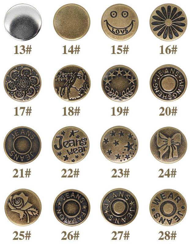 5 Σετ Αποσπώμενα μεταλλικά κουμπιά κουμπώματος για ρούχα τζιν με λεπτή μέση χωρίς ράψιμο Τέλεια εφαρμογή Προσαρμογή DIY γενικής πόρπης