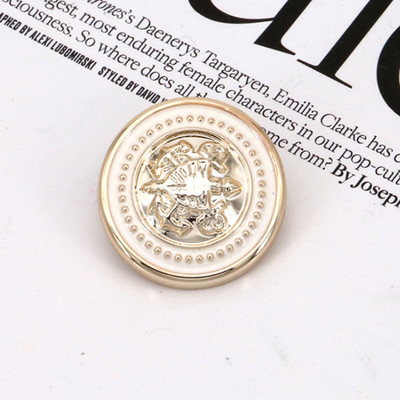 10PCS 18/21/25mm Γυναικείο παλτό αντιανεμικό μαργαριτάρι με ηλεκτρολυτική επιμετάλλωση πλαστικά κουμπιά Αξεσουάρ ραπτικής ένδυσης DIY