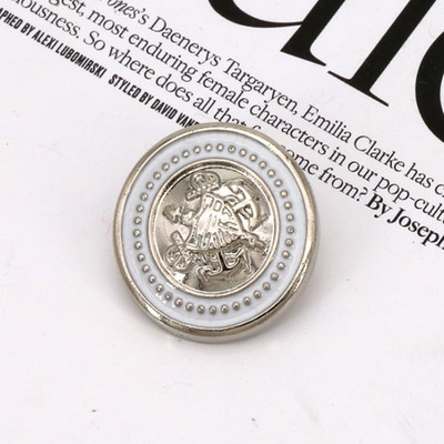 10PCS 18/21/25mm Γυναικείο παλτό αντιανεμικό μαργαριτάρι με ηλεκτρολυτική επιμετάλλωση πλαστικά κουμπιά Αξεσουάρ ραπτικής ένδυσης DIY