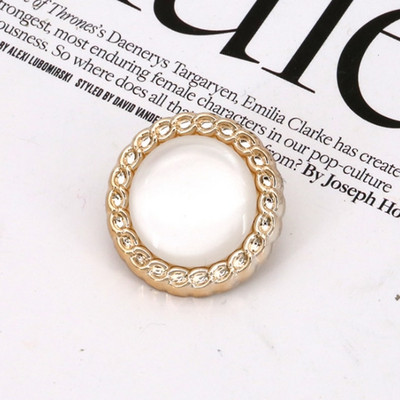 10PCS 18/21/25mm Γυναικείο παλτό αντιανεμικό μαργαριτάρι με ηλεκτρολυτική επιμετάλλωση πλαστικά κουμπιά Αξεσουάρ ραπτικής ένδυσης DIY