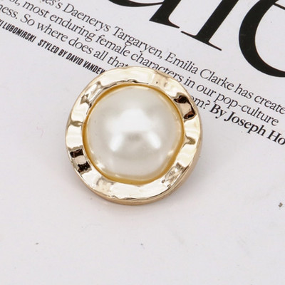 10PCS 18/21/25mm Γυναικείο παλτό αντιανεμικό μαργαριτάρι με ηλεκτρολυτική επιμετάλλωση πλαστικά κουμπιά Αξεσουάρ ραπτικής ένδυσης DIY