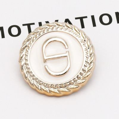 10PCS 18/21/25mm Γυναικείο παλτό αντιανεμικό μαργαριτάρι με ηλεκτρολυτική επιμετάλλωση πλαστικά κουμπιά Αξεσουάρ ραπτικής ένδυσης DIY