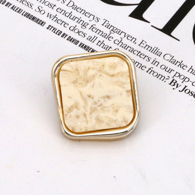 10PCS 18/21/25mm Γυναικείο παλτό αντιανεμικό μαργαριτάρι με ηλεκτρολυτική επιμετάλλωση πλαστικά κουμπιά Αξεσουάρ ραπτικής ένδυσης DIY