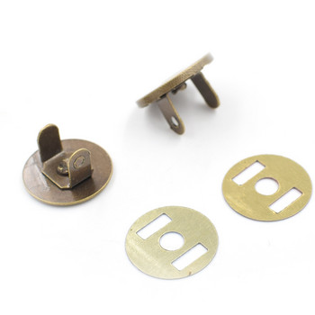 (10 комплекта /лот) 14 mm-18 mm тънки магнитни копчета Чанти Магнит Автоматична адсорбция Катарама Метални копчета Закопчалки Копчета за портфейл