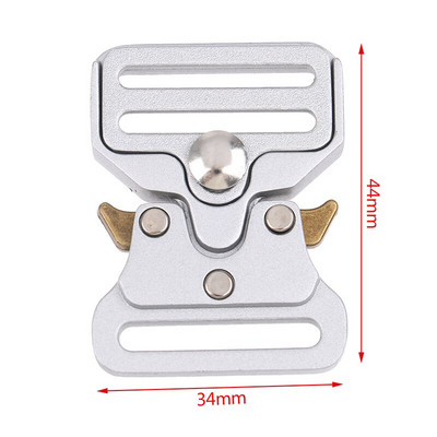 2 suurust Metallist rihma pandlad rihma jaoks DIY kott Pagasi riided Aksessuaarid Klambrid Pandlad